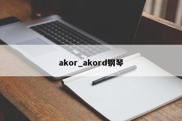 akor_akord钢琴